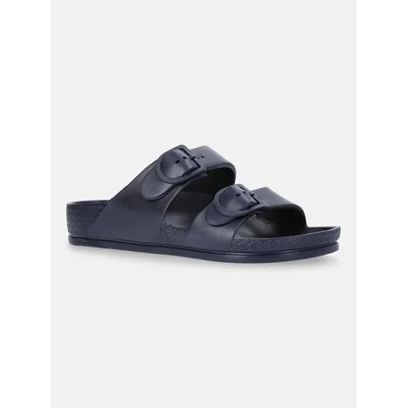George Men's Two Buckle Slide Sandals | Walmart (US)