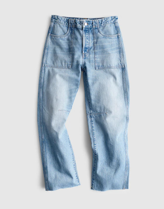 The Darted Barrel-Leg Jean | Madewell