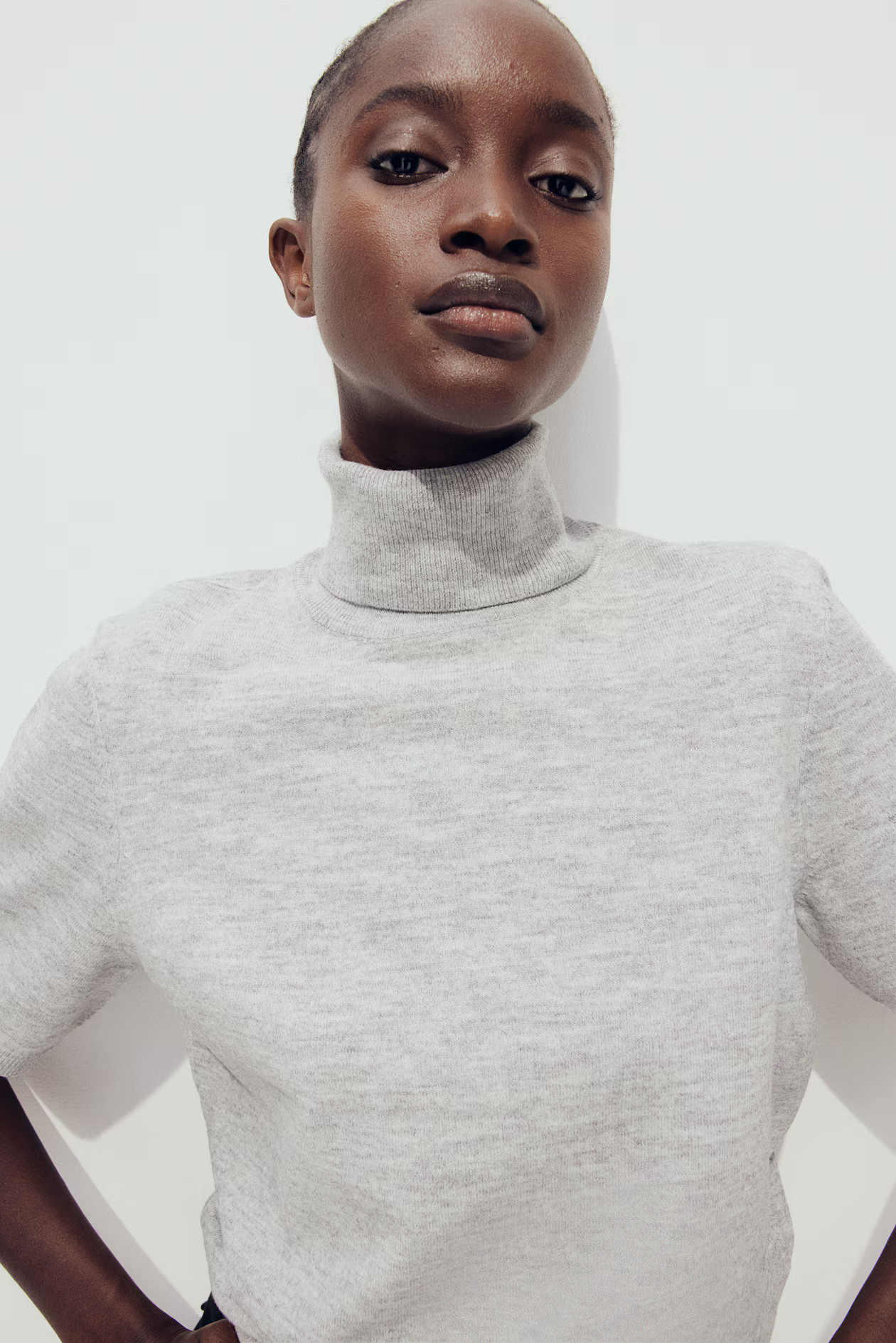 Fine-Knit Turtleneck Sweater | H&M (US + CA)