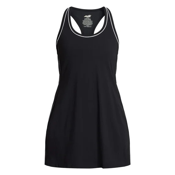 Avia Women's Piped Trim Active Dress, Sizes XS-4X | Walmart (US)