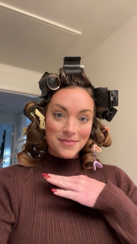 Hot rollers and clips to get big voluminous curls! 

Hot rollers. Hair clips, Amazon 

#LTKunder50 #LTKbeauty