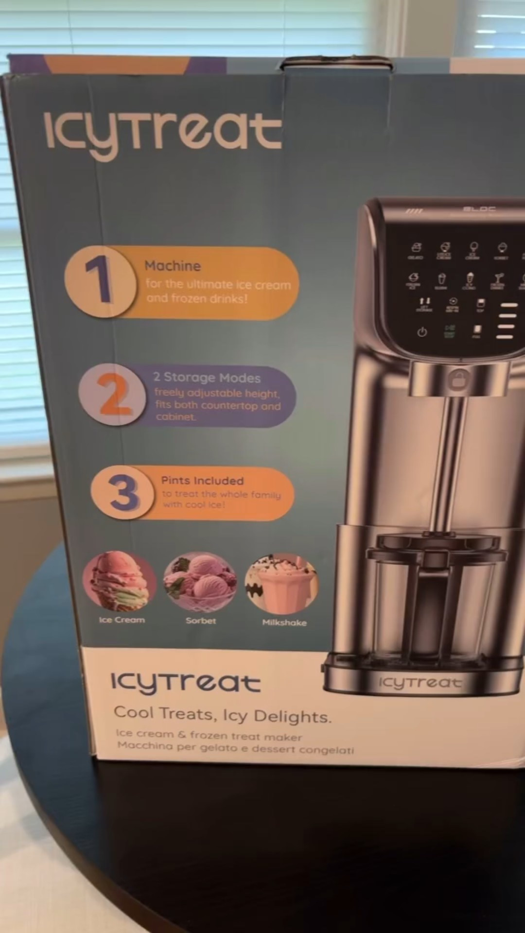Here I bring you this
wonderful machine to make your ice cream in houses in an organic and natural way without preservatives or added chemicals with this super machine you can make smoothie ice cream, ice cream, yogurt and many more options so for this summer it is spectacular and what are you waiting for to get yours here and my profile I leave you the link so you have yours too

@icytreat_official 
@icytreat_official 

#icecreamlover #ıcecream #home #summervibes☀️ #usa #viralvideos #viral 

Follow me for more inspiration