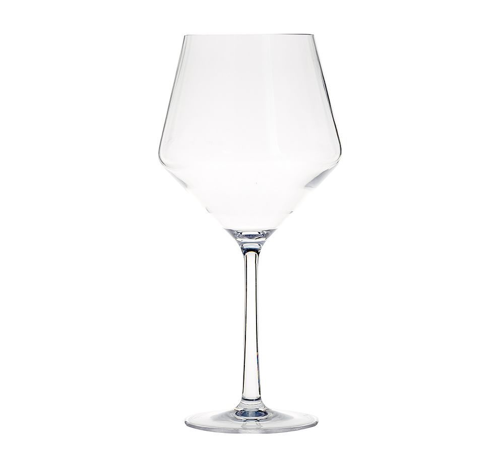 Happy Hour Acrylic Wine Glasses | Pottery Barn (US)