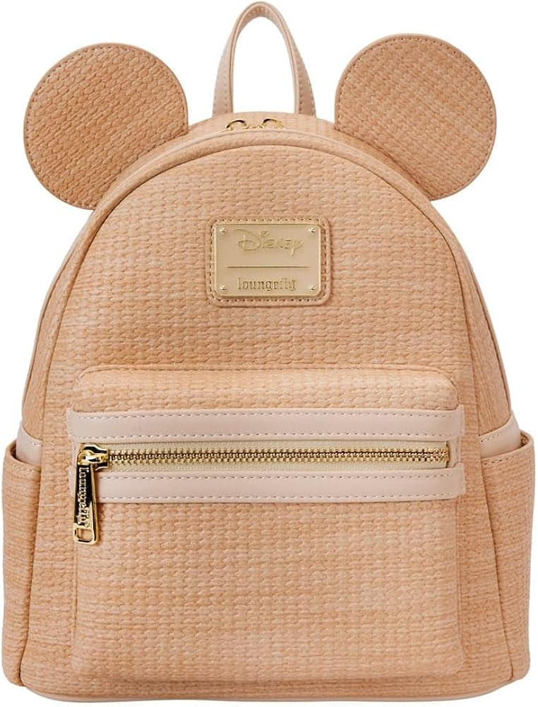 Loungefly DISNEY MICKEY STRAW COSPLAY MINI BACKPACK | Amazon (US)