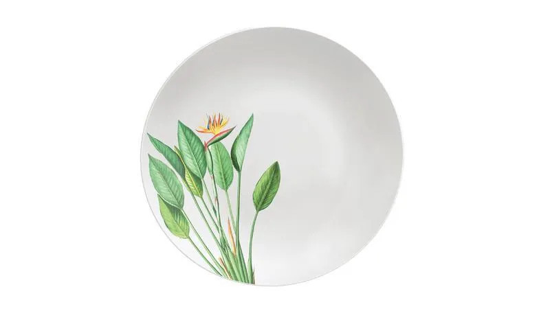 Prato Raso Graziela Em Porcelana Decorada 25 Cm Tramontina | CompraCerta (BR)