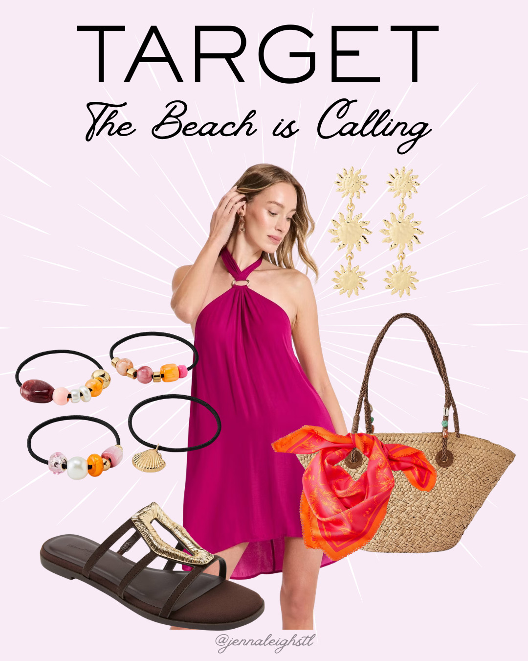 The Beach Is Calling and this entire outfit is filled with beachy finds from Target. Think easy layers, fun textures, and pieces perfect for sunny days by the water or vacation vibes anywhere. 

 #LTKootd #LTKSeasonal #LTKMidsize