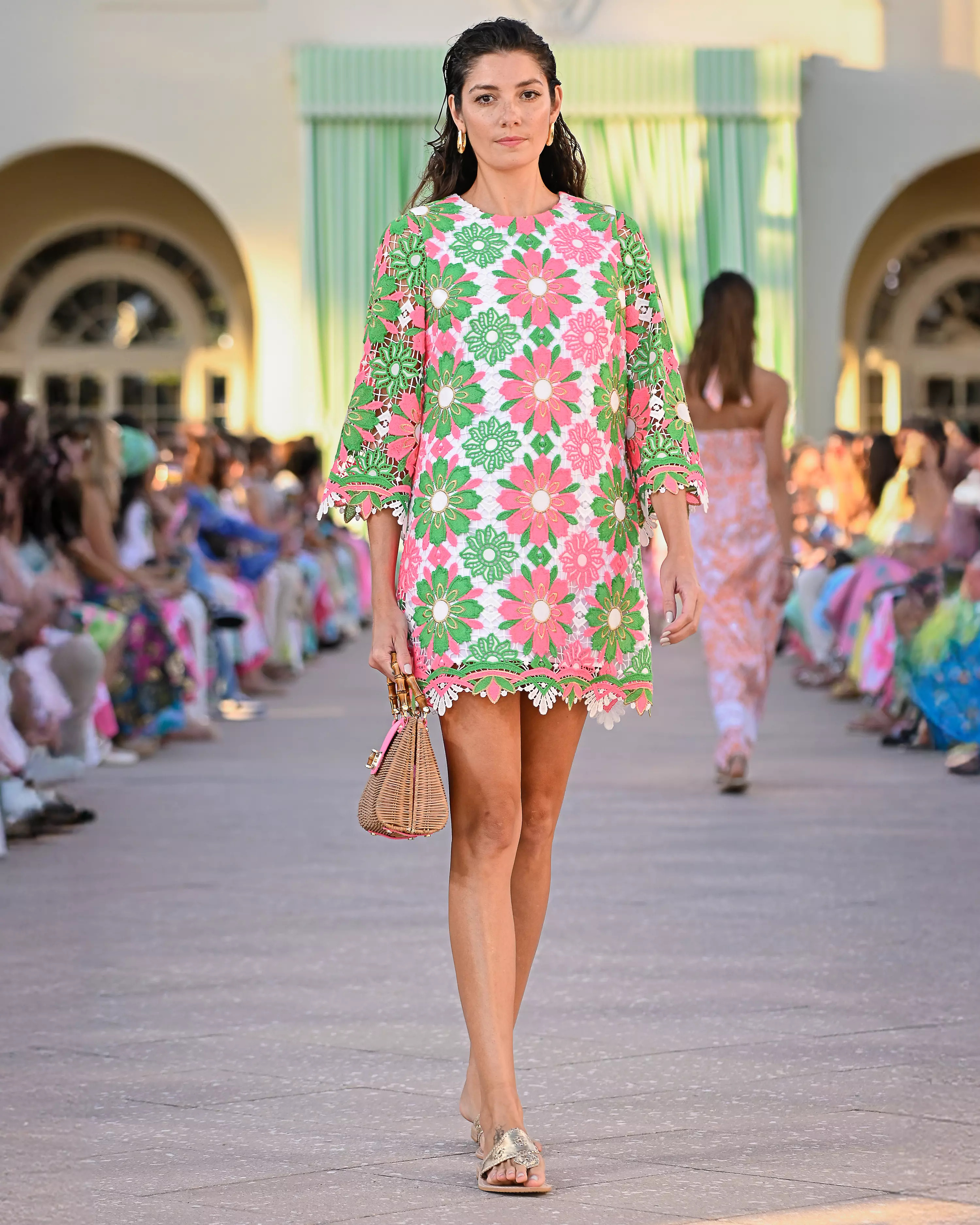 Jouri 3/4 Sleeve Lace Dress | Lilly Pulitzer