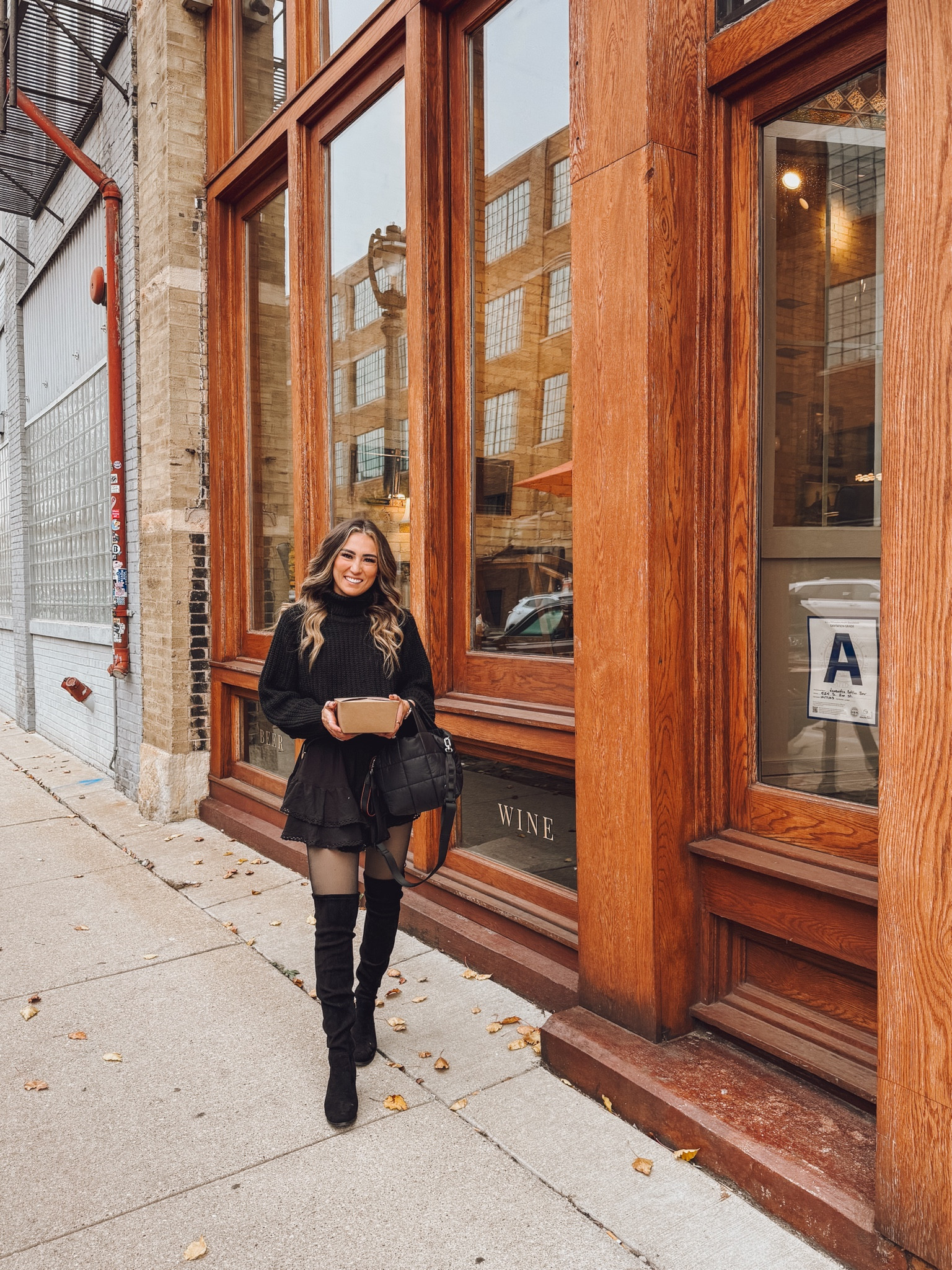 Cute coffee date outfit. VIRAL SHEER FAUX TIGHTS AND RUFFLE SKORT  

#LTKSaleAlert #LTKStyleTip #LTKSeasonal