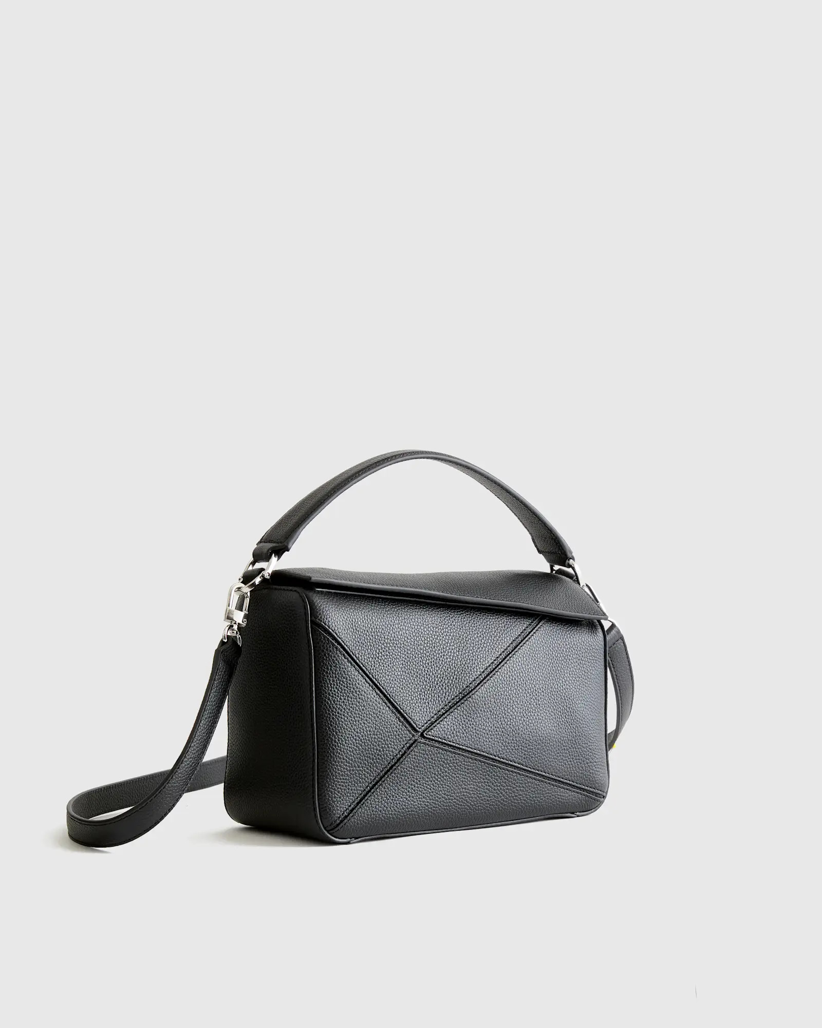 Italian Leather Patchwork Crossbody | Quince