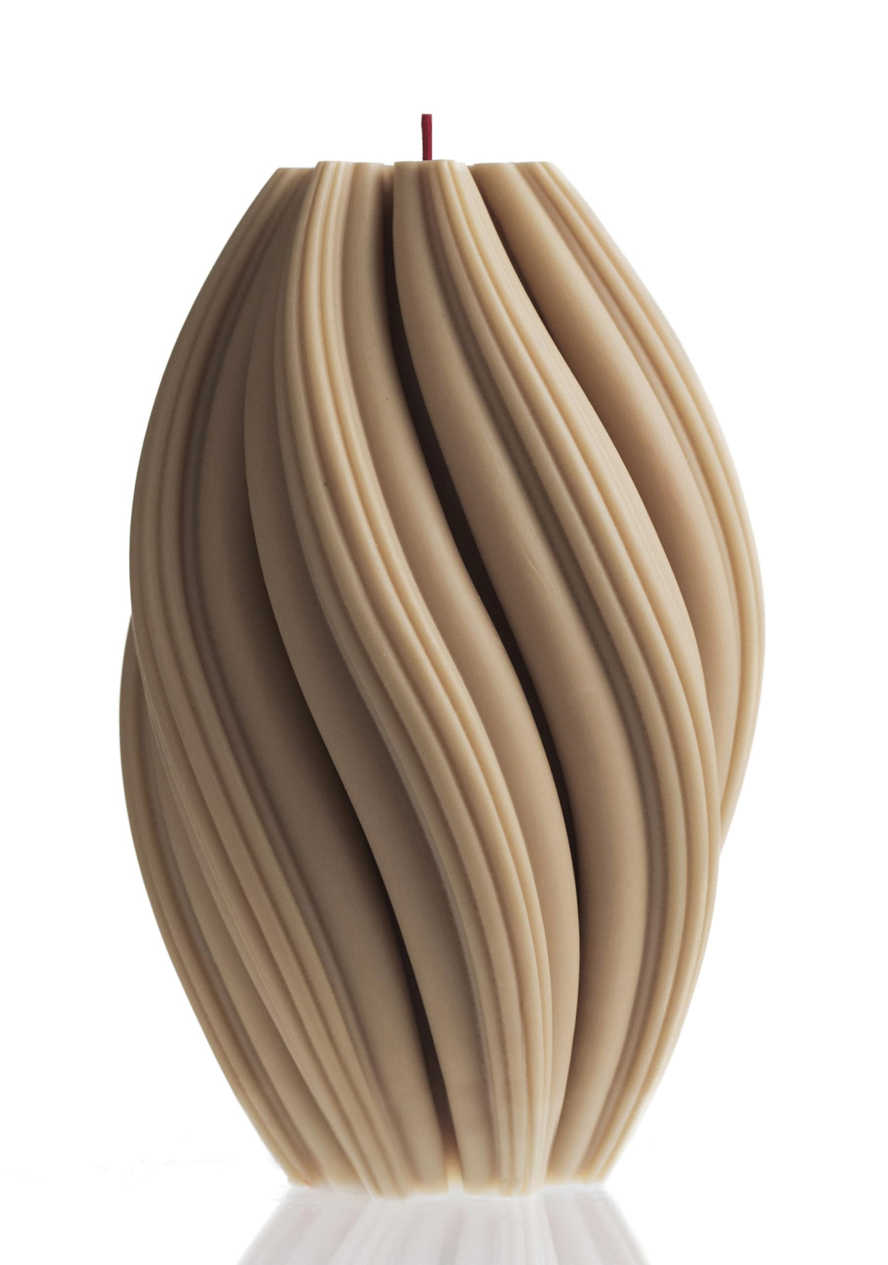 LAWA Swirl Candle - Large Beautiful Handmade Pillar Scented Soy Wax Twirl Elegant Bubble Aestheti... | Amazon (US)