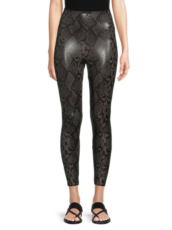 ​Printed Faux Leather Leggings | Saks Fifth Avenue OFF 5TH