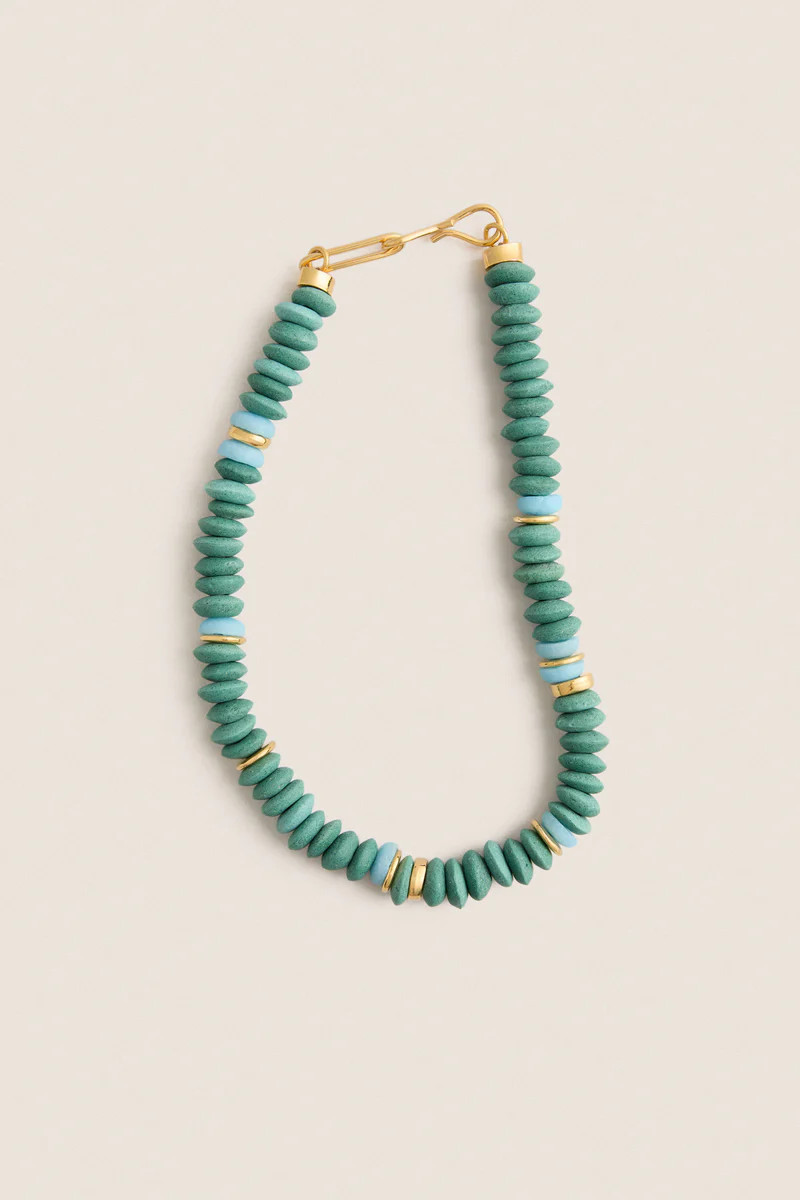 Tuckernuck x Lizzie Fortunato Stone Green Laguna Necklace | Tuckernuck (US)