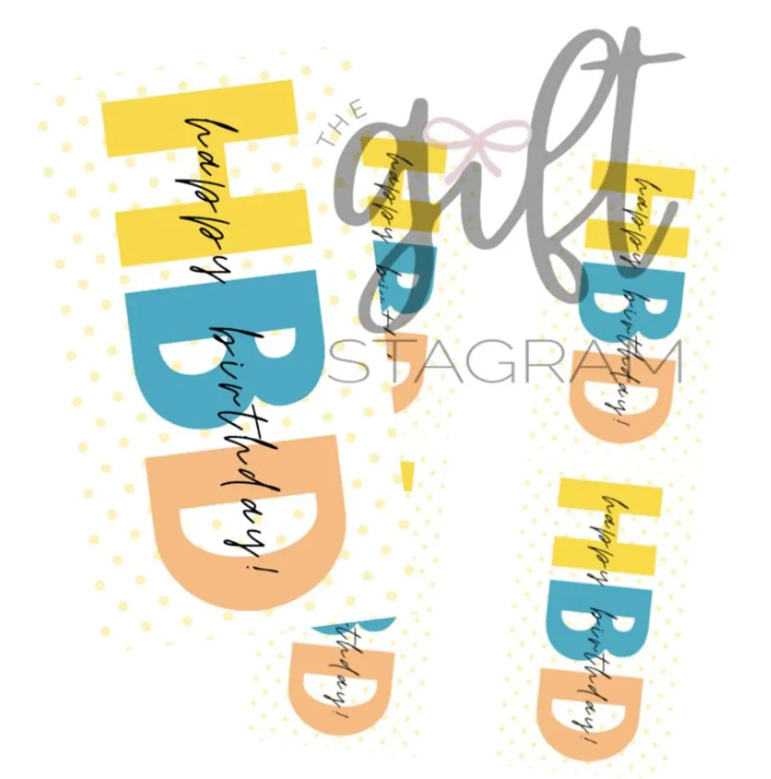 HBD Gift Tag | DIGITAL DOWNLOAD | Happy Birthday Gift Tag | Birthday Printable - Etsy | Etsy (US)