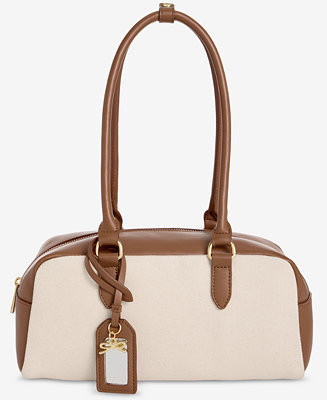 Broocke East West Canvas Satchel, Macy's Exclusive | Macy's
