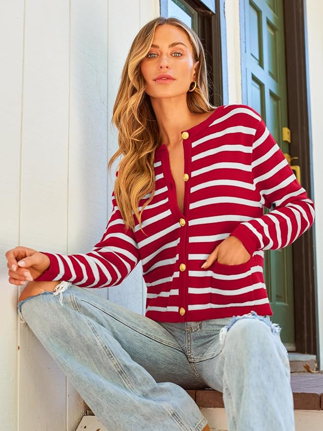 LILLUSORY Cardigan Sweaters Cropped Jackets | Amazon (US)