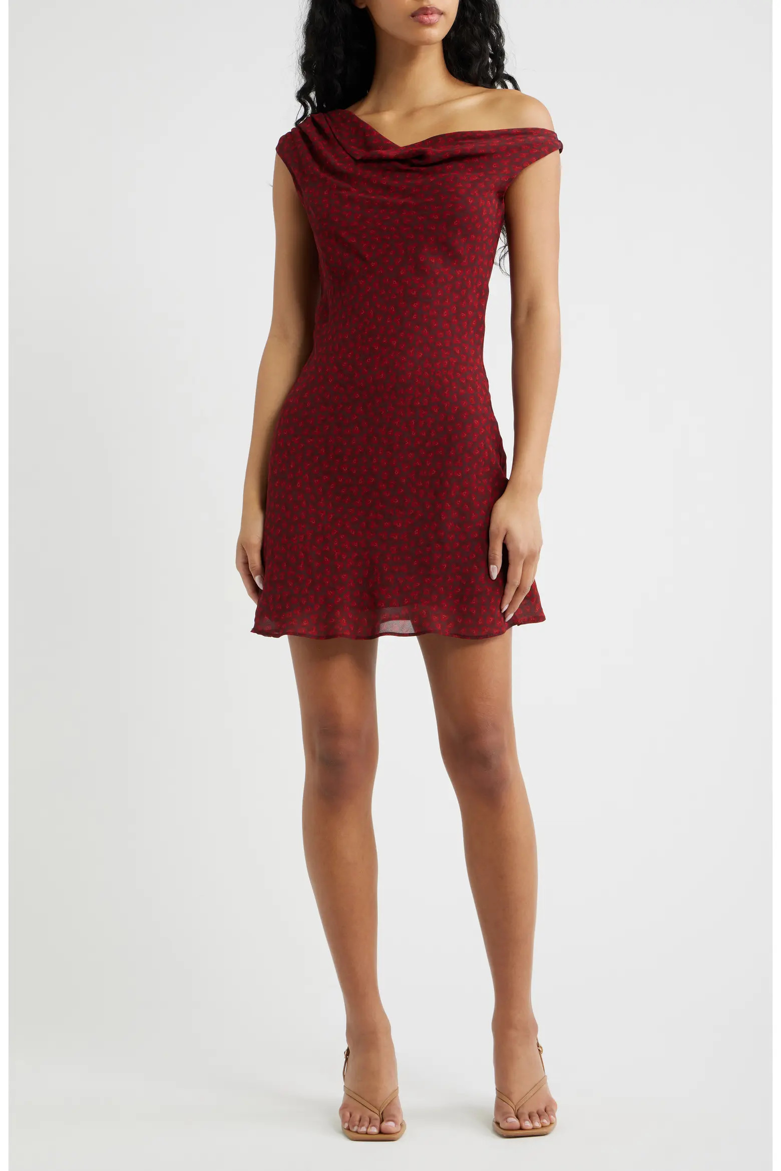Kristine Floral Sleeveless Georgette Minidress (Women) | Nordstrom | Nordstrom