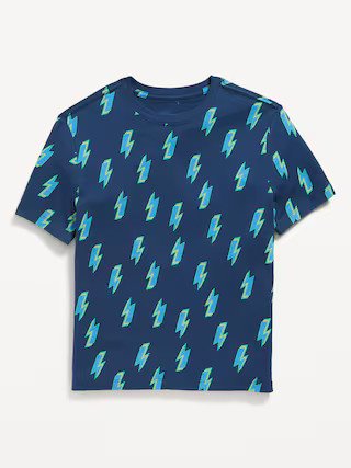 Softest Printed Crew-Neck T-Shirt for Boys | Old Navy (US)