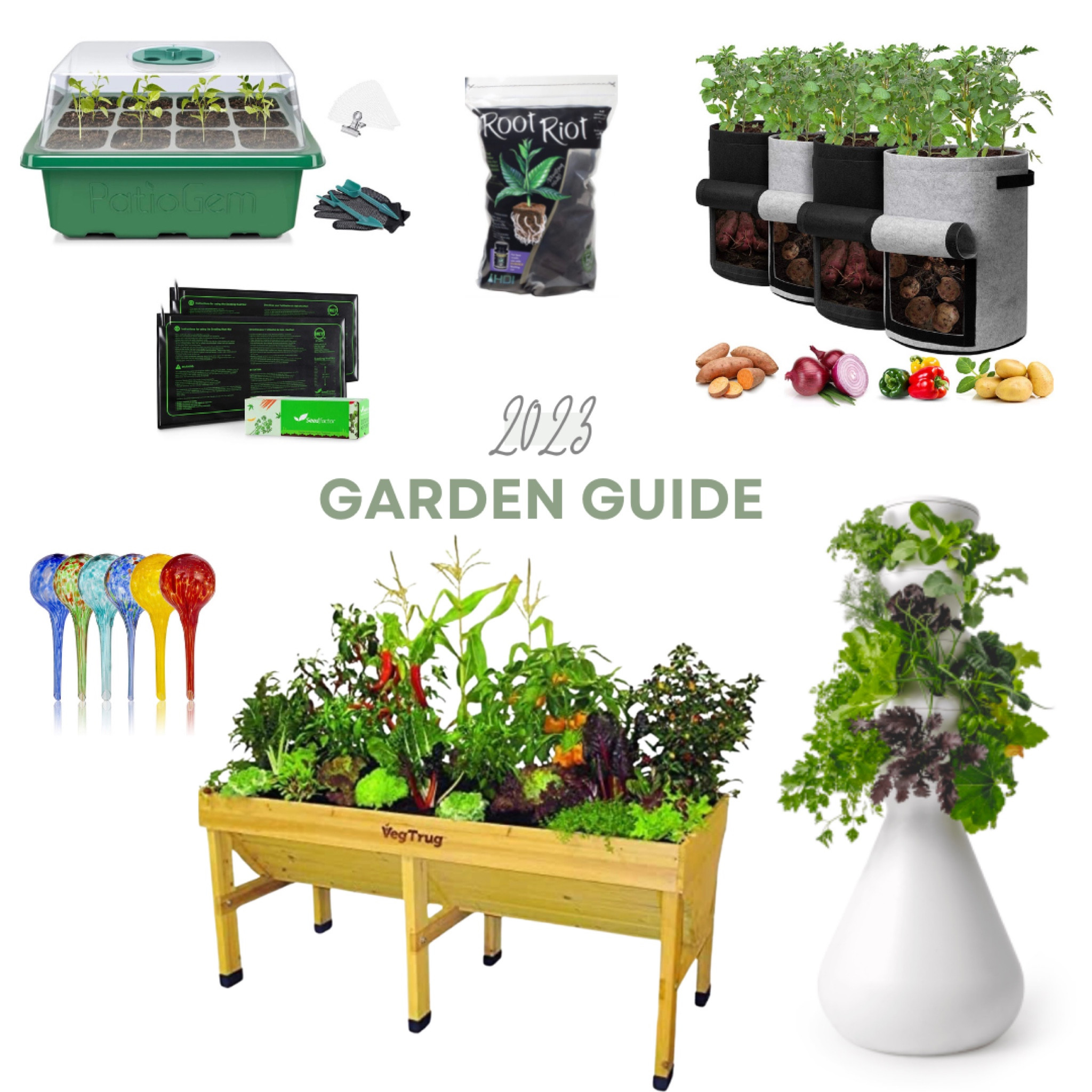 Everything you need to start your 2023 garden! #LTKgardenguide #garden #DIYgarden