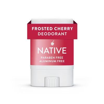 Native Holiday Limited Edition Aluminum-Free Mini Deodorant - Travel Size - Frosted Cherry - 0.35... | Target