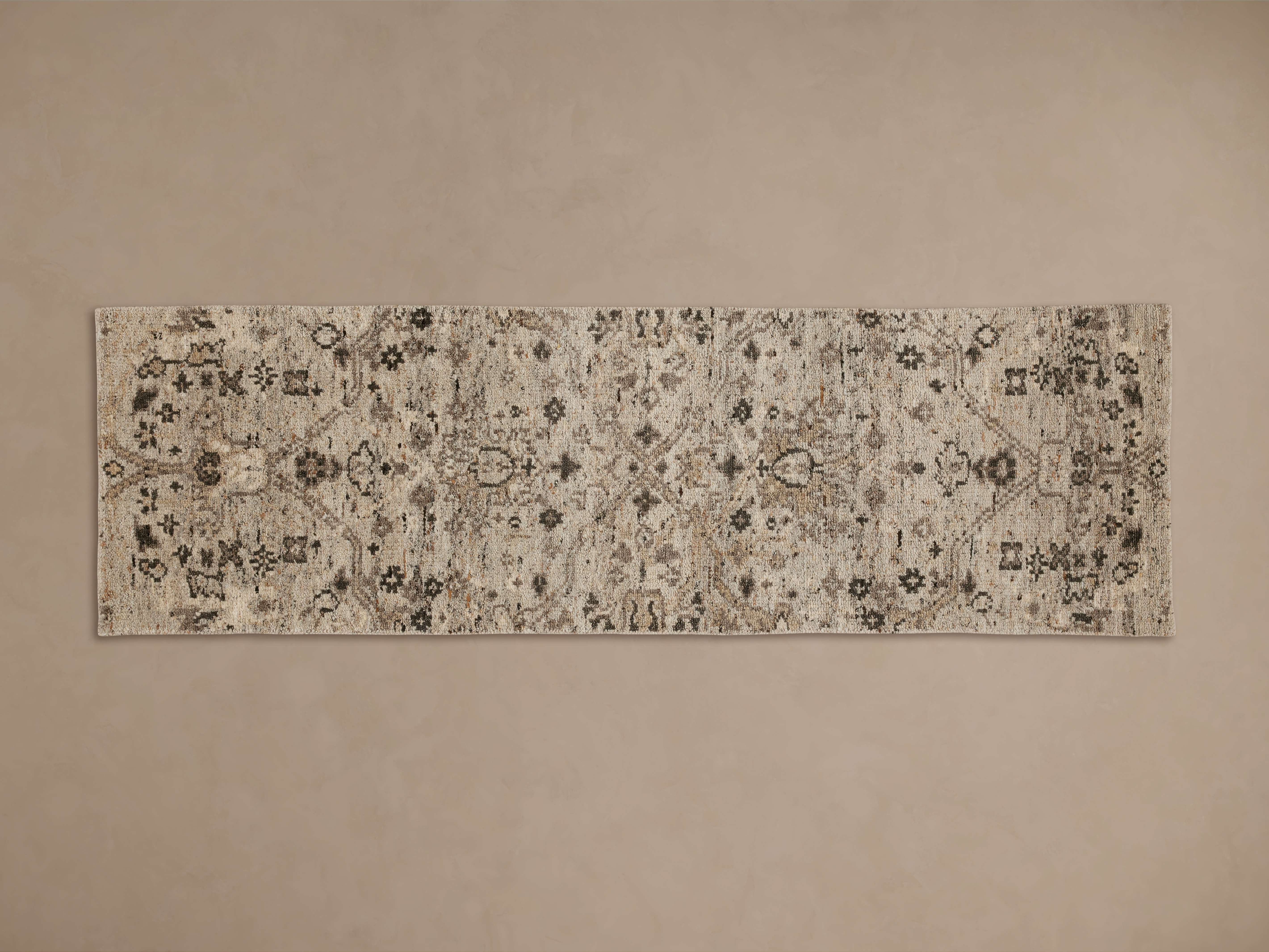 Faymount Hand-Knotted Runner Rug in Mocha , 2'6" X 5' | Arhaus | Arhaus