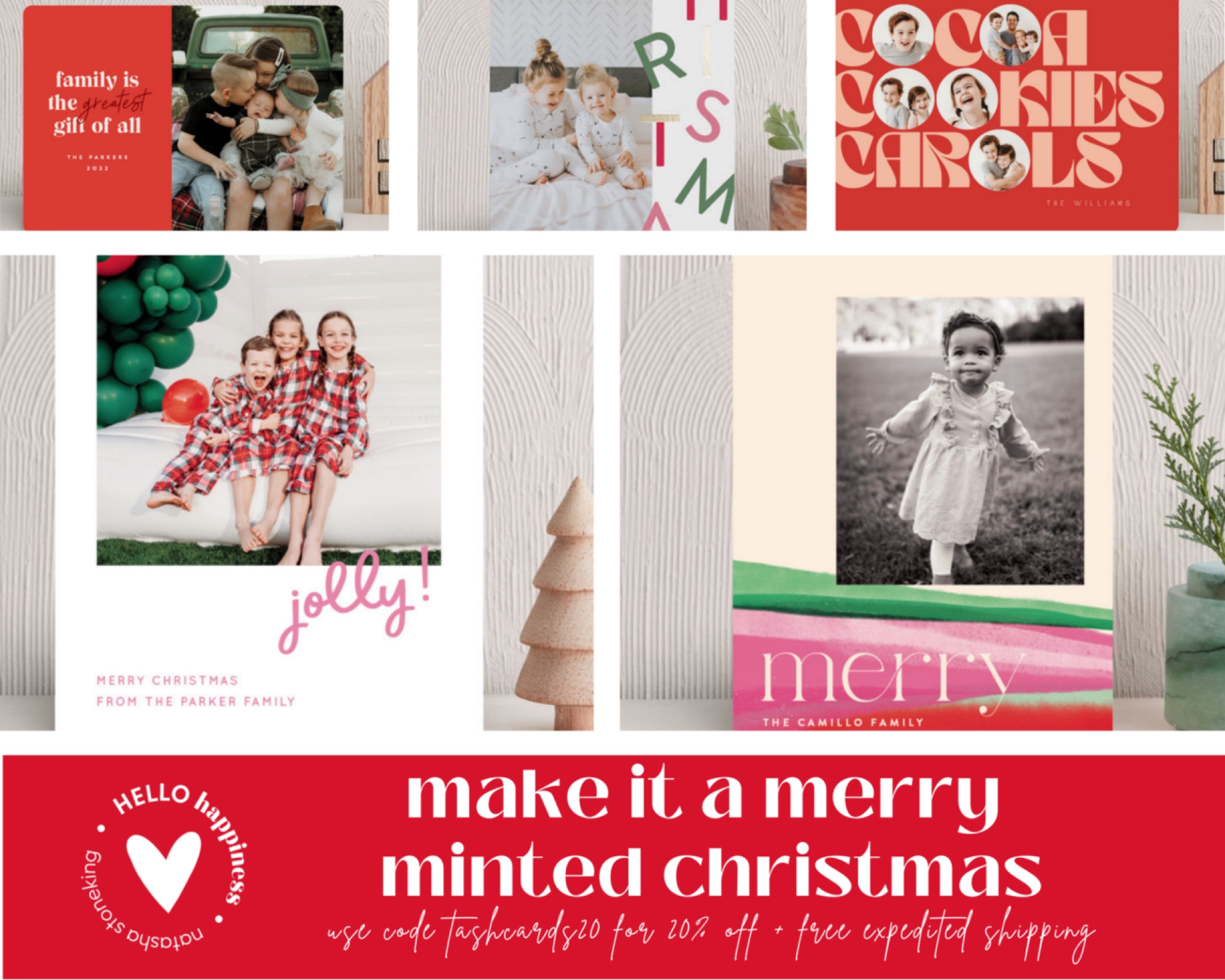 make it a very merry + @minted holiday — use TASHCARDS20 for 20% off and free expedited shipping now through 11/22


#LTKHoliday #LTKfamily #LTKSeasonal