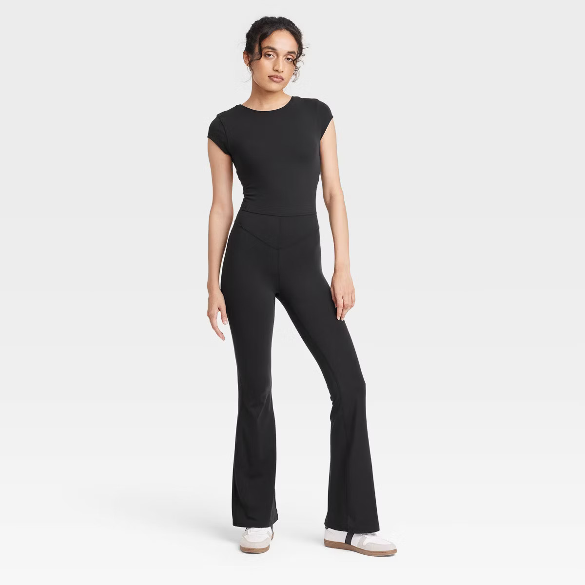 Women's Knit Low Back Flare Active Bodysuit - JoyLab™ | Target