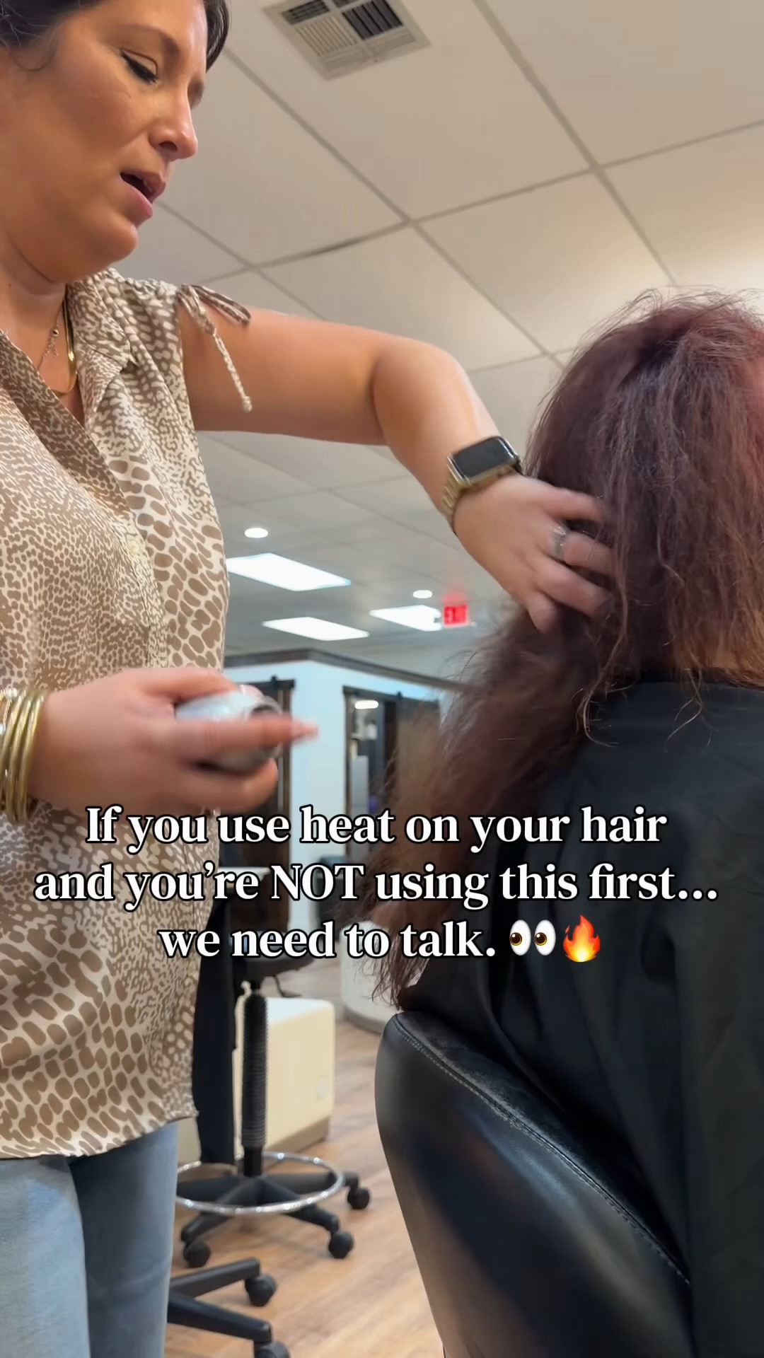 When using heat - first use a heat protectant.   Joico is my favorite ❤️

#LTKselfcare #LTKBeauty #LTKgrwm