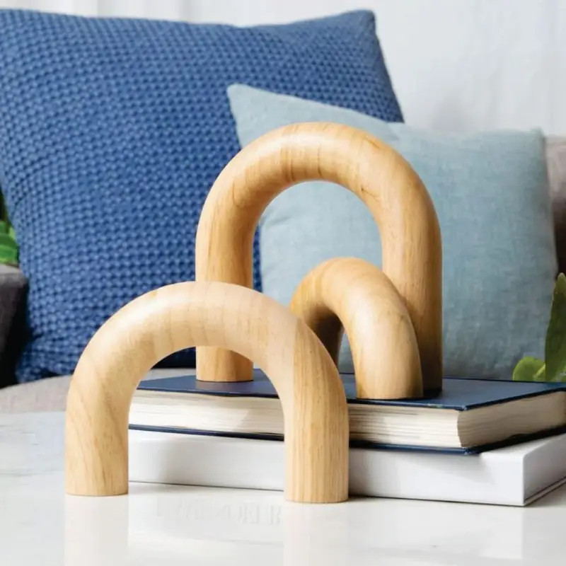 Solid Oak Arches shelf Decoration Coffee Table Decoration - Temu | Temu Affiliate Program