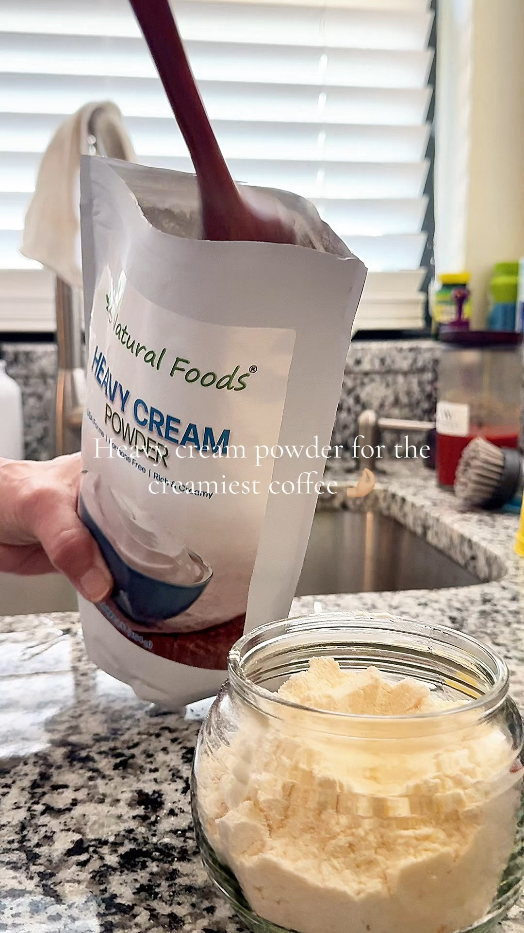 If you haven’t tried heavy cream powder in your coffee girlllllllll now is the time!! It gives the creamiest consistency and it’s so delicious 😋

#LTKmorningroutine #LTKmomlife #LTKHome