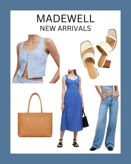 Crop tank, sandals, midi dress, low rise wide leg jeans, tote bag 

#LTKtravel #LTKSeasonal #LTKstyletip