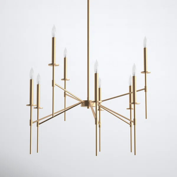 Brinley 9 - Light Dimmable Tiered Chandelier | Wayfair North America