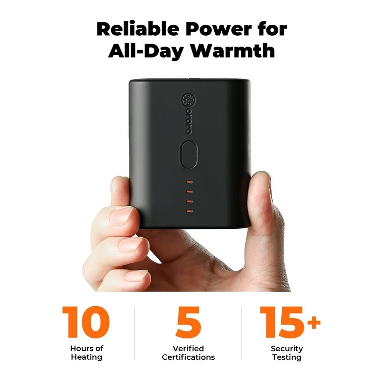 ORORO Fleece Heated Vest for Men with Battery, Battery Powered Heating Fleece Vest Base Layer for... | Walmart (US)