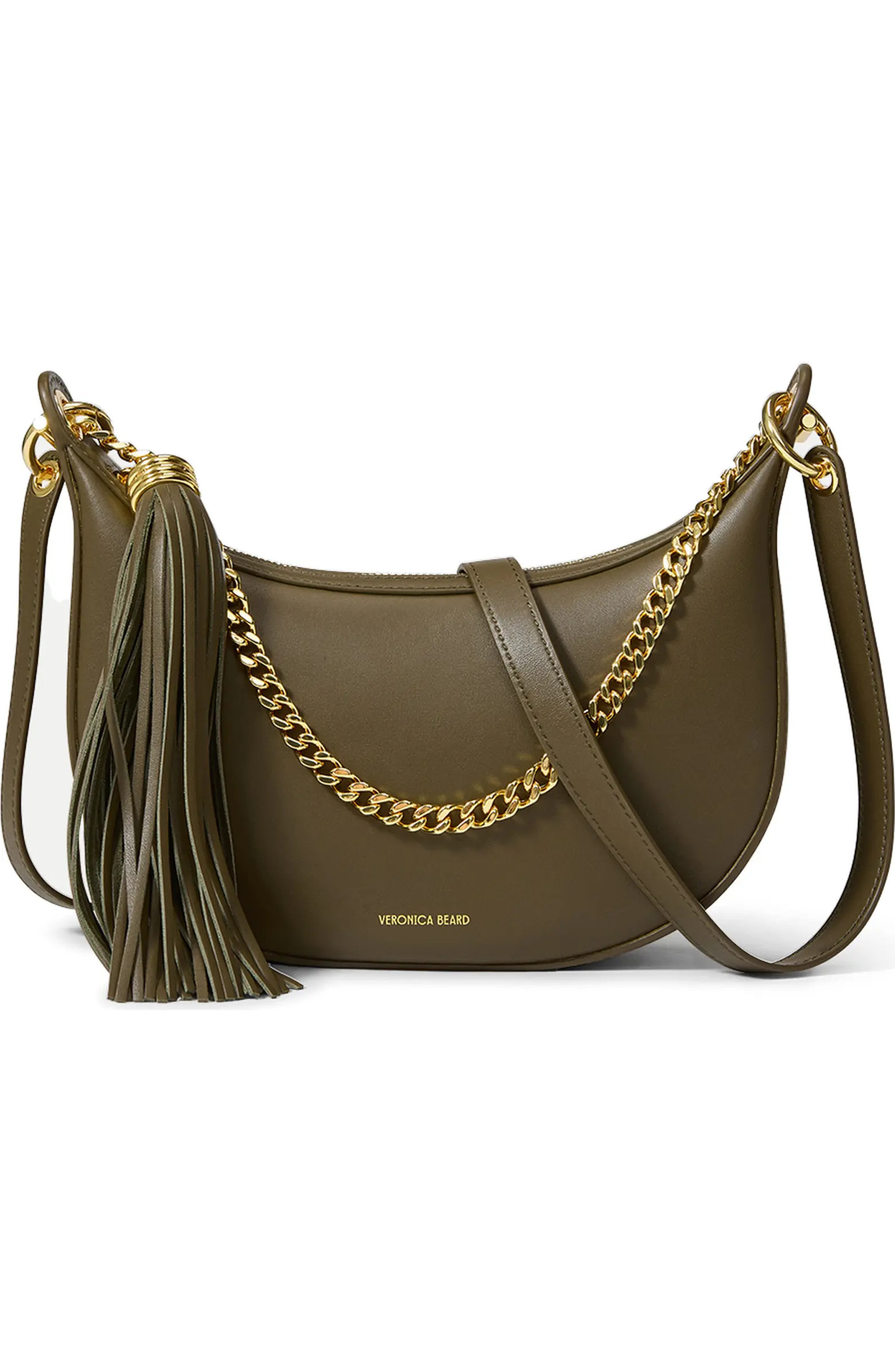 Veronica Beard Small Fortune Leather Shoulder Bag | Nordstrom | Nordstrom