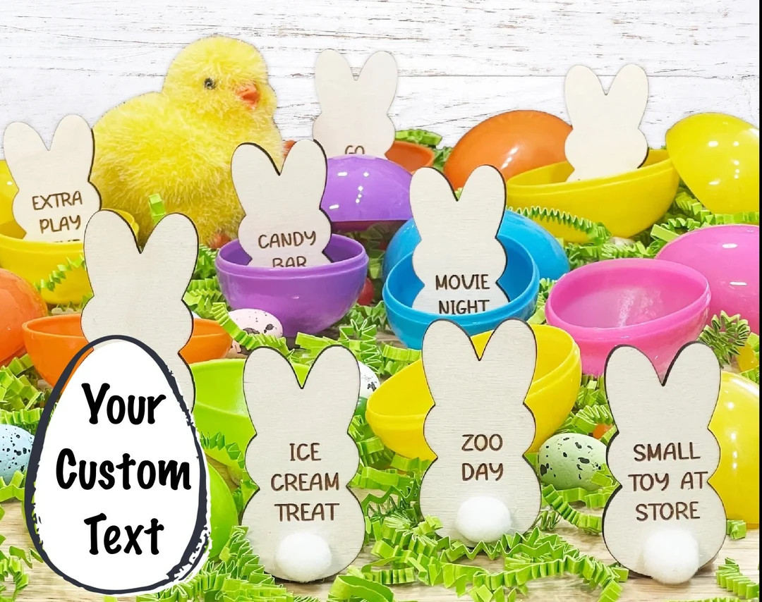 Egg Hunt Tokens Set of 24, Easter Basket Stuffers, Egg Hunt Prizes | Etsy (US)