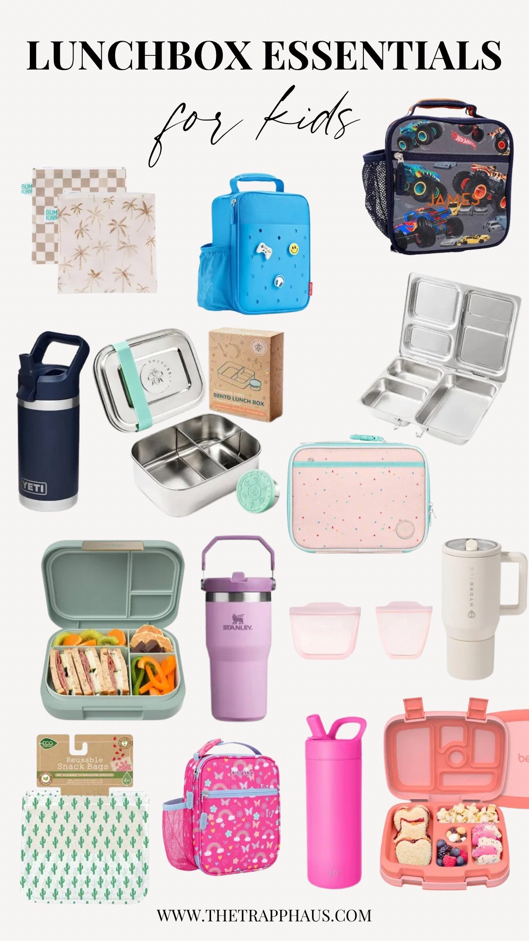 Kids Lunchbox essentials, Amazon lunch boxes, kids lunchbox, kids water bottle, reusable snack bags, kids bento boxess

#LTKKids #LTKFamily #LTKFindsUnder50