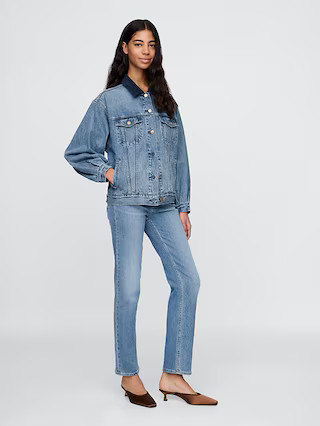 Gap × DÔEN Oversized Icon Denim Jacket | Gap (US)