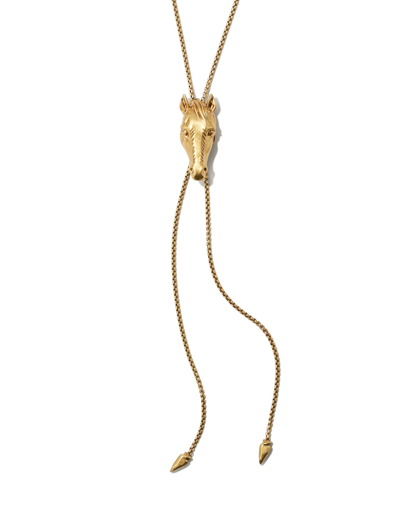 Beau Bolo Necklace in Vintage Gold | Kendra Scott