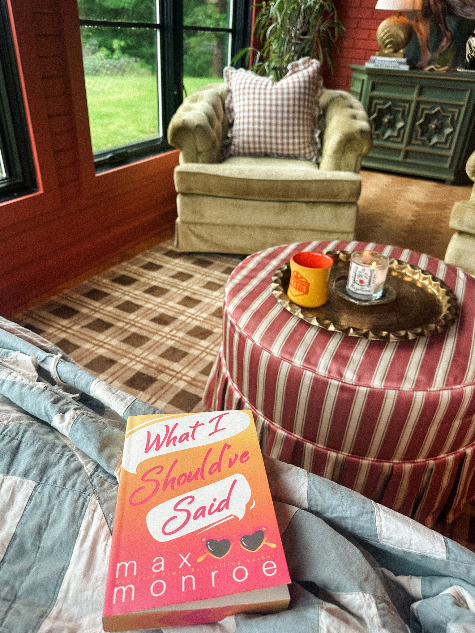 one of the co-authors of this novel is actually local! it was such a good book. heartbreaking, a little spice, happy and wholesome …read it in 3 days! 