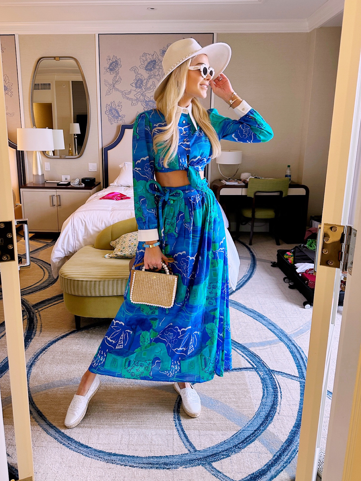 OOTD: Palm Beach Girls Trip Edition 🩵💙🩵💙

#LTKtravel #LTKover40 #LTKSeasonal