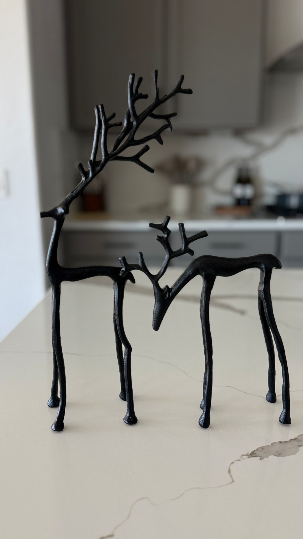 Affordable pottery barn dupe metal deers! 

#LTKHoliday #LTKHome #LTKStyleTip