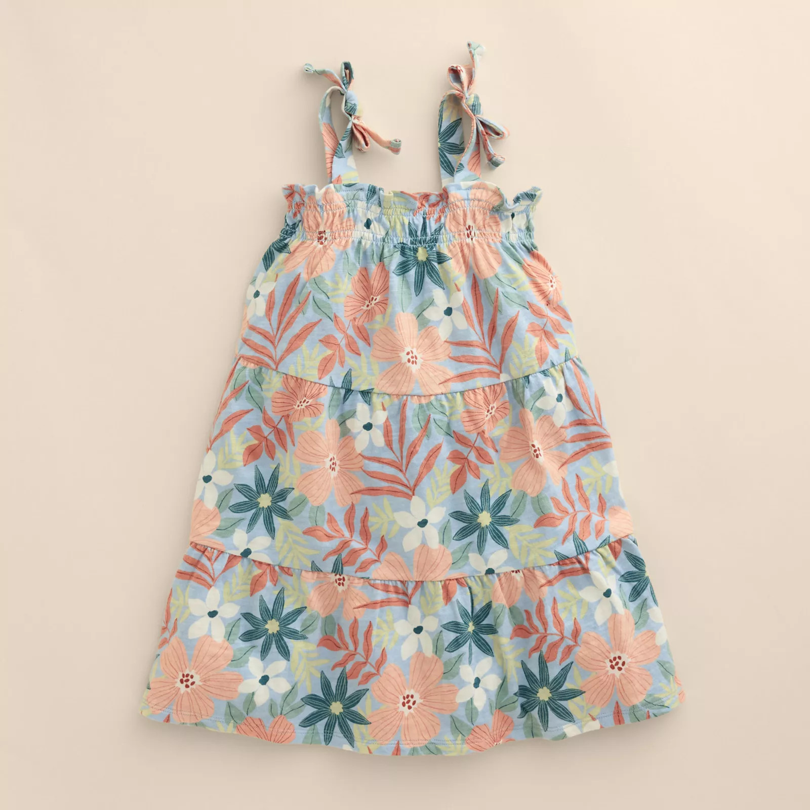 Baby & Toddler Girl Little Co. by Lauren Conrad Smocked Tiered Dress | Kohl's