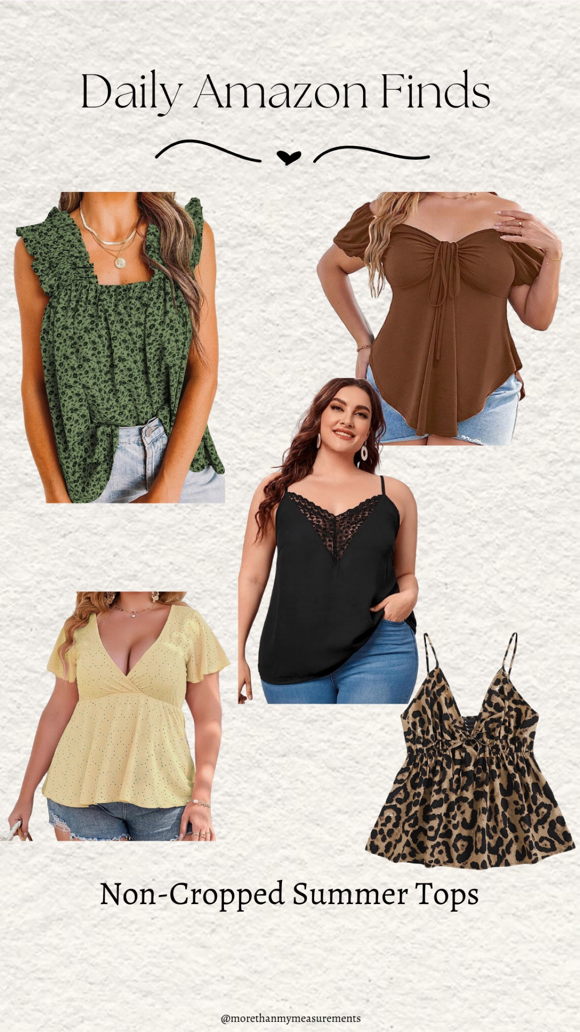 Summer tops from Amazon that are not cropped - check out these deals! 

#LTKsalealert #LTKcurves #LTKSeasonal