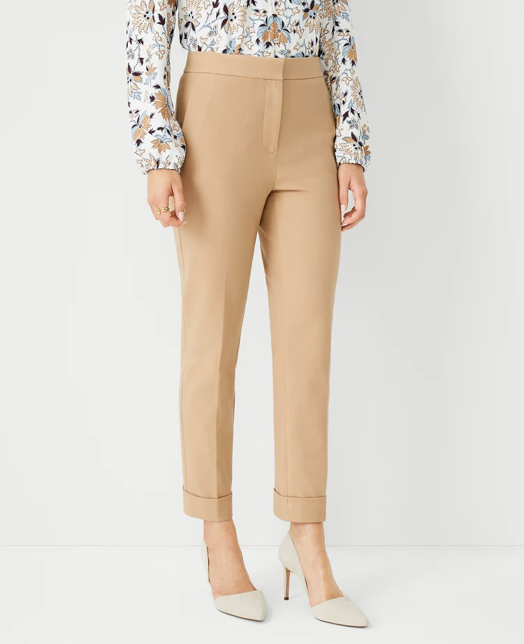 The High Rise Eva Ankle Pant | Ann Taylor