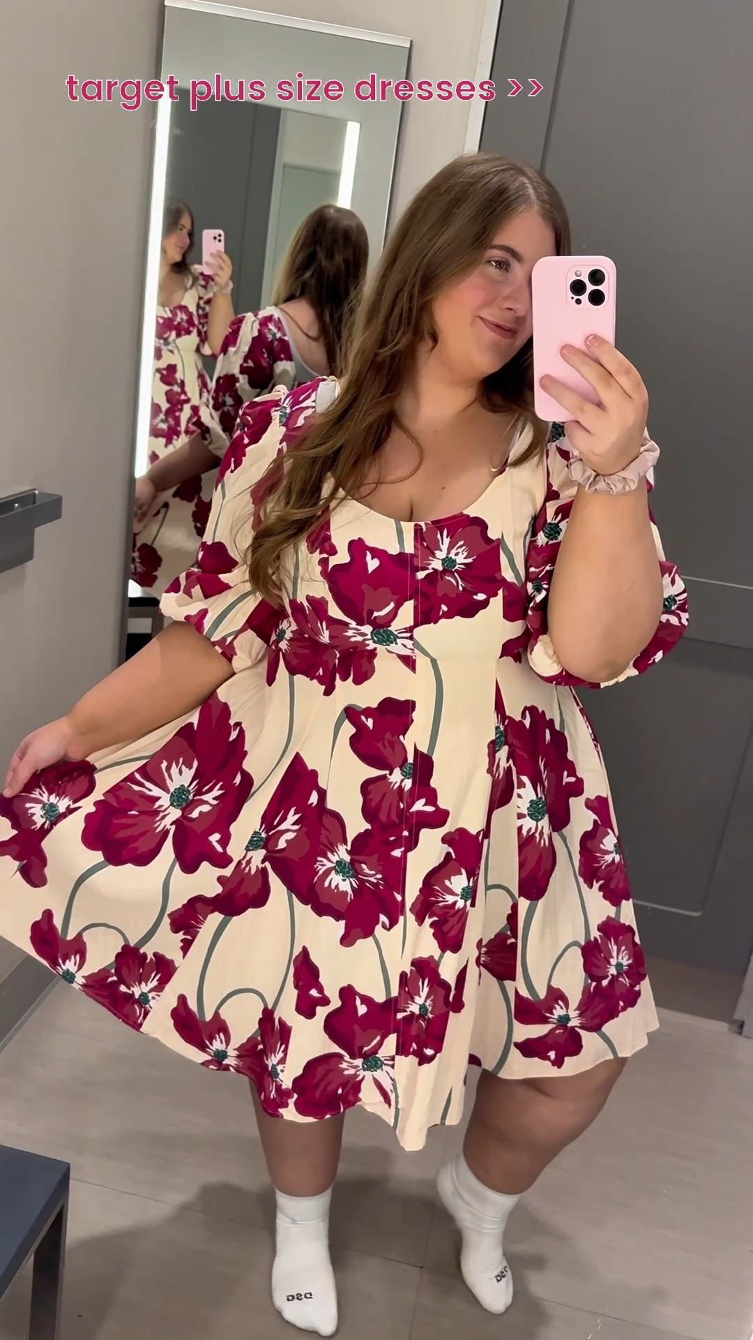 This Target dress is EVERYTHING! I’m in love with it! So flattering, wearing a size 2X, but would size down to a 1x or xxl! 🎀



#LTKSpringSale #LTKMidsize #LTKPlusSize
