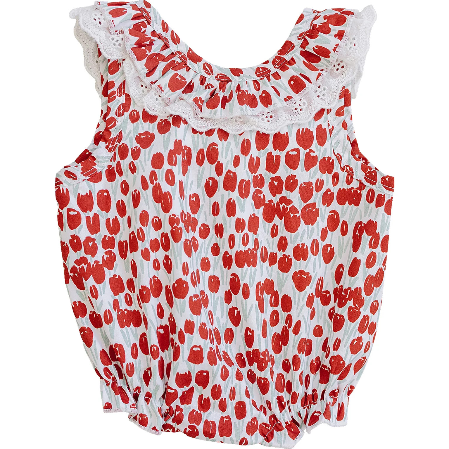 Tulip Bubble Romper | Mebie Baby