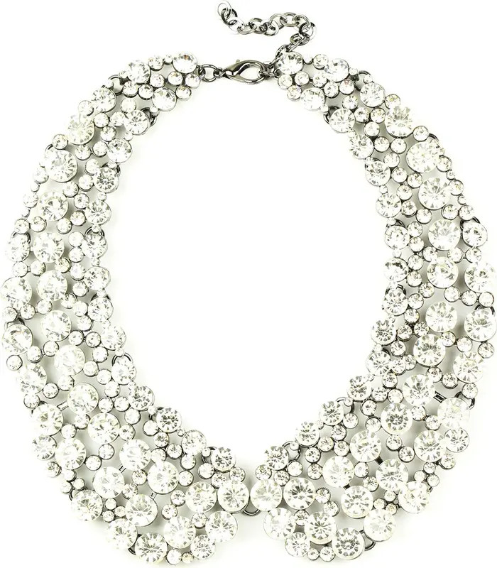 Diana Crystal Cluster Collar Necklace | Nordstrom Rack