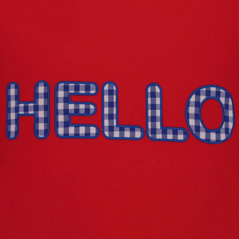 Way To Celebrate Patriotic Decorative Pillow, Hello Design, Red/White/Blue, 20" x 14.5" | Walmart (US)