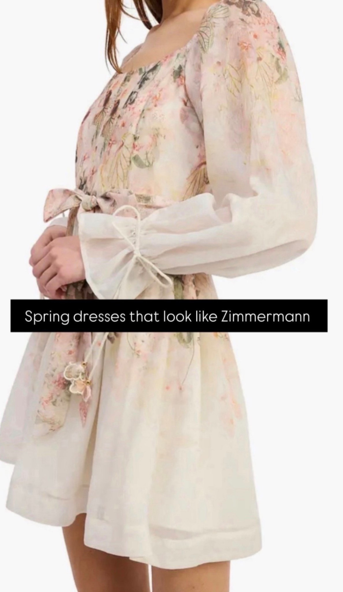 So cute - looks like Zimmermann!
RUNS SMALL across chest (wearing my usual XS but need small)


#LTKSeasonal