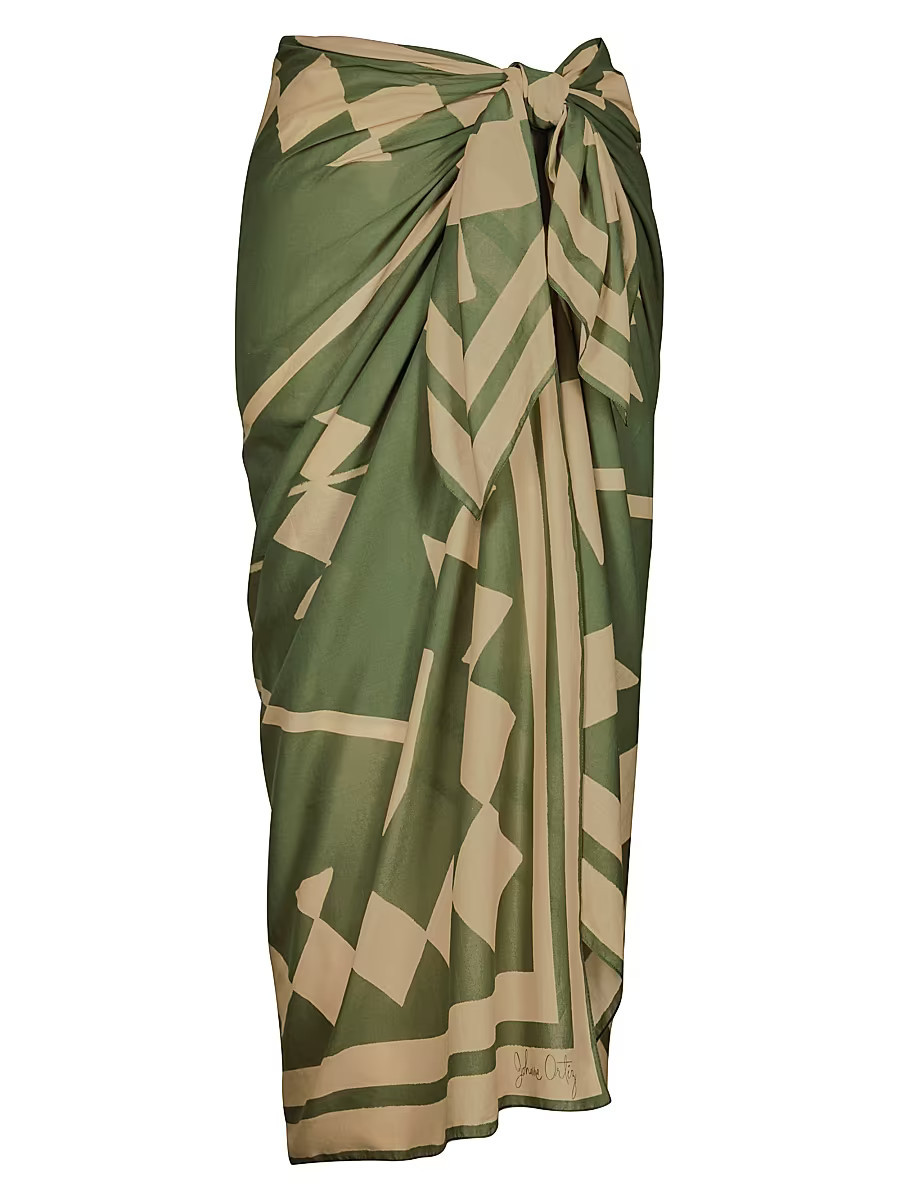 Women's La Paz Maguey Pareo - Maguey Green Ecru | Saks Fifth Avenue