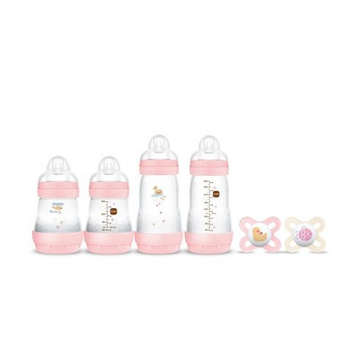 MAM Newborn Essentials Feed & Soothe Set (6 piece) 0m+ - Girl | Target